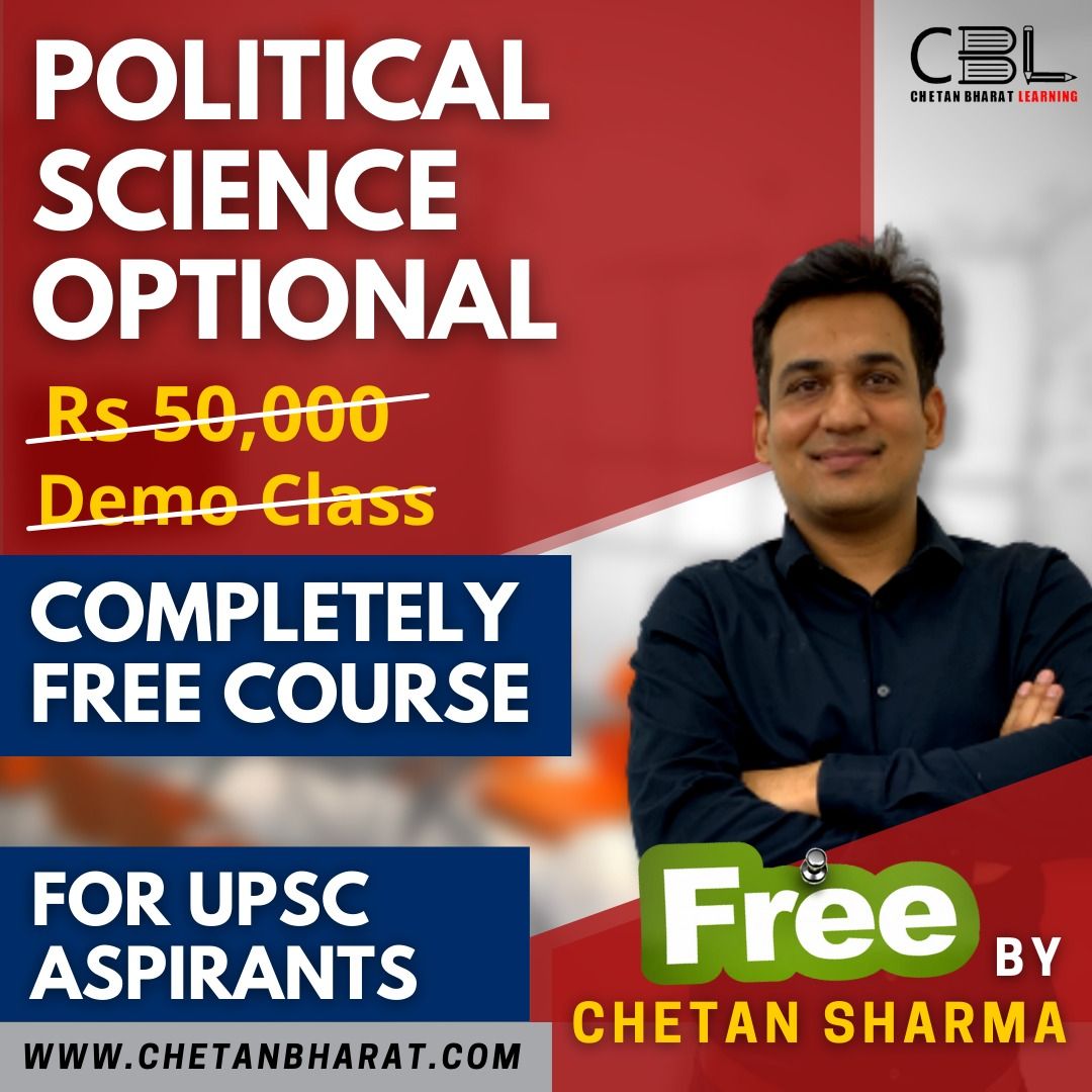 Now Chetan Sir Announces Political Science Optional - Completely Free