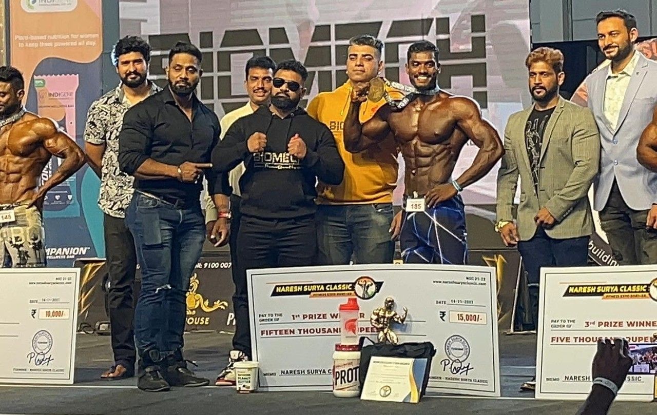 "SQUAD BIOMECH FITNESS EQUIPMENT AT NARESH SURYA CLASSIC."