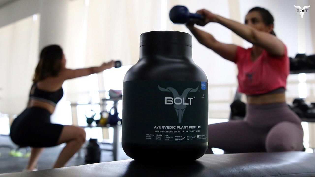 BOLT: Protein Nutrition with goodness of Ayurvedic Herbs