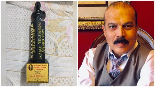 Bollywood Producer turned Actor Faisal Khan Honoured with DadaSaheb Phalke Indian Television Award 2021
