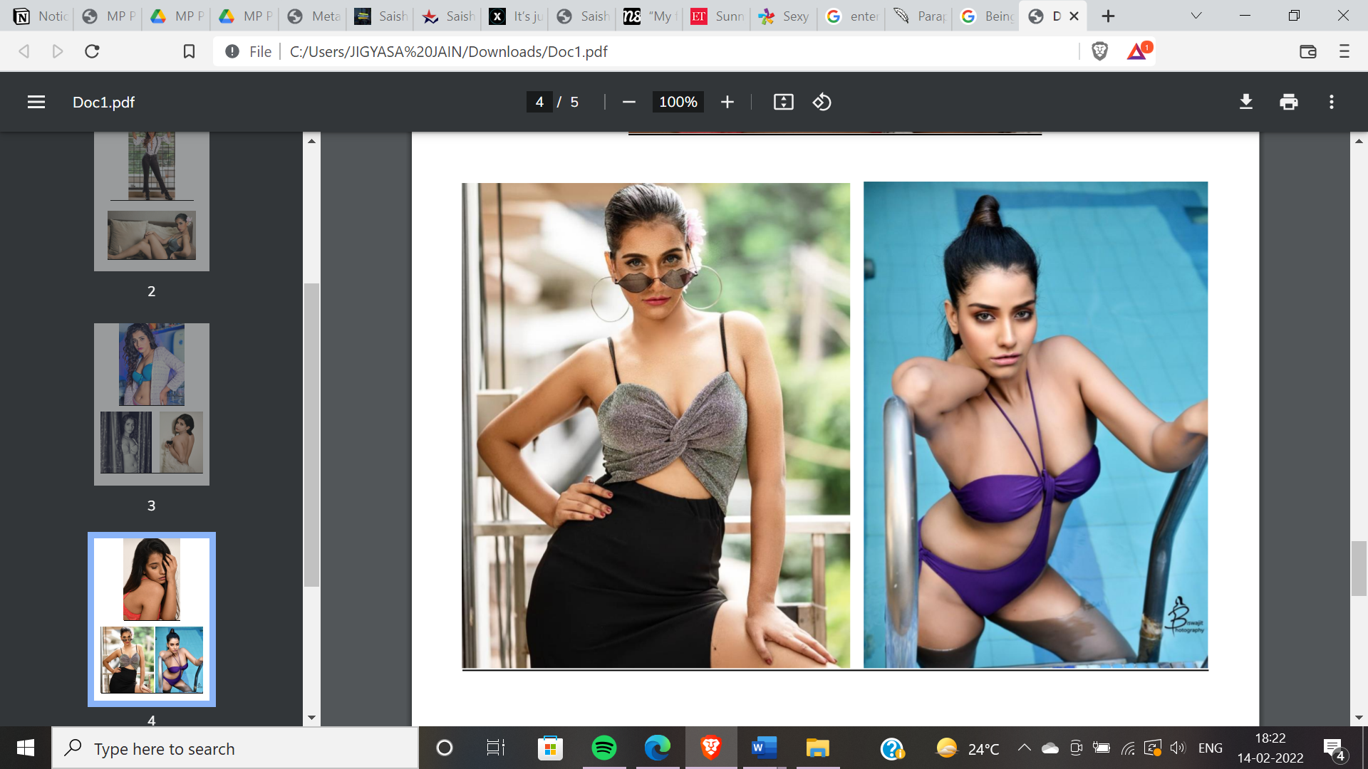 “A Women is Sexy when She’s Confident, and I am Both” – Shaisha Khan.