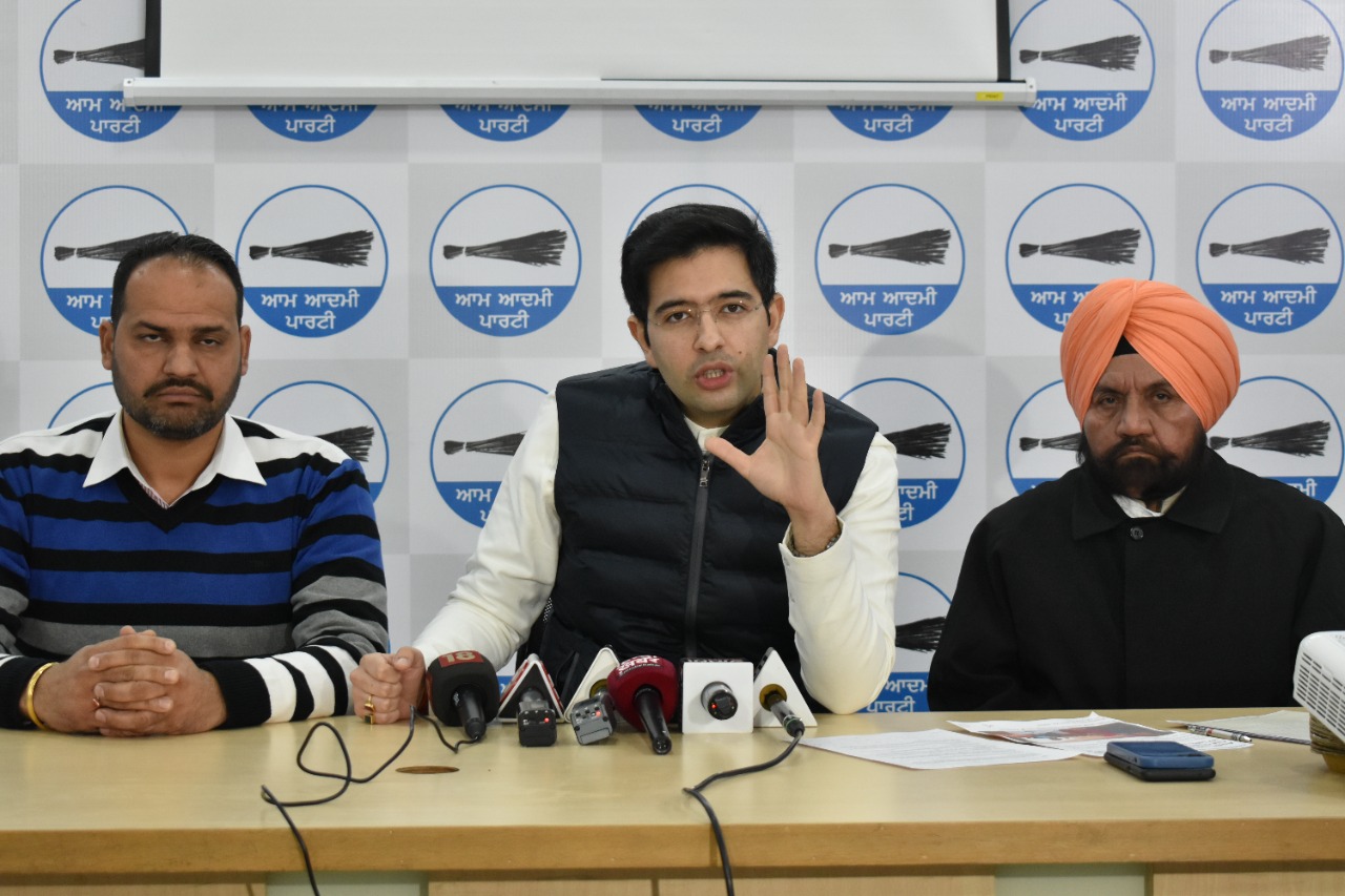 ‘In the regime of CM Channi, his nephew Honey amassed Money’: Raghav Chadha