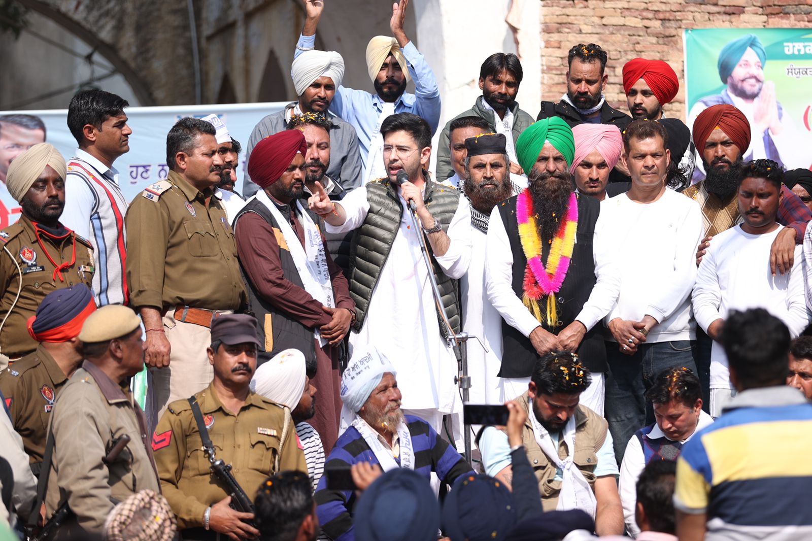 People should teach a lesson to those who looted Punjab: Raghav Chadha