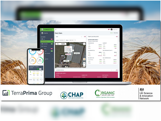 UK Agriculture A.I firm Terraprima to Provide world-class Agri technology in India.