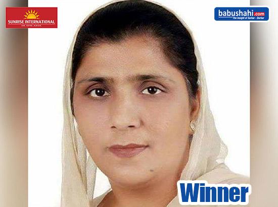 ਹਲਕਾ ਜਗਰਾਓਂ ਤੋਂ ਆਪ ਦੇ ਸਰਬਜੀਤ ਕੌਰ ਮਾਣੂਕੇ ਜਿੱਤੇ