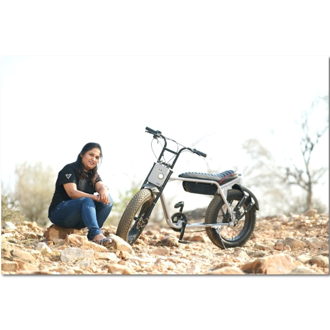 Payal Jain Epitomizing the Soul of an Entrepreneur & Ecopreneur with Vigor E-Bikes!.