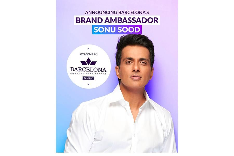 Barcelona, India’s leading men’s fashion brand announces Sonu Sood as new style icon &amp; brand ambassador