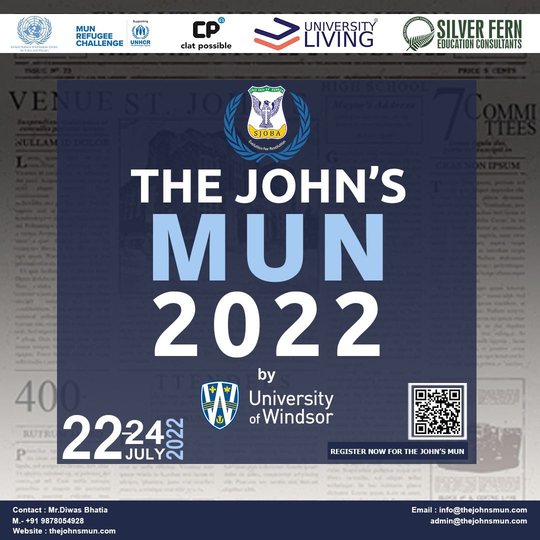 Silver Fern Education Consultants organises 2nd edition of The John’s MUN, to be held from July 22nd-24th