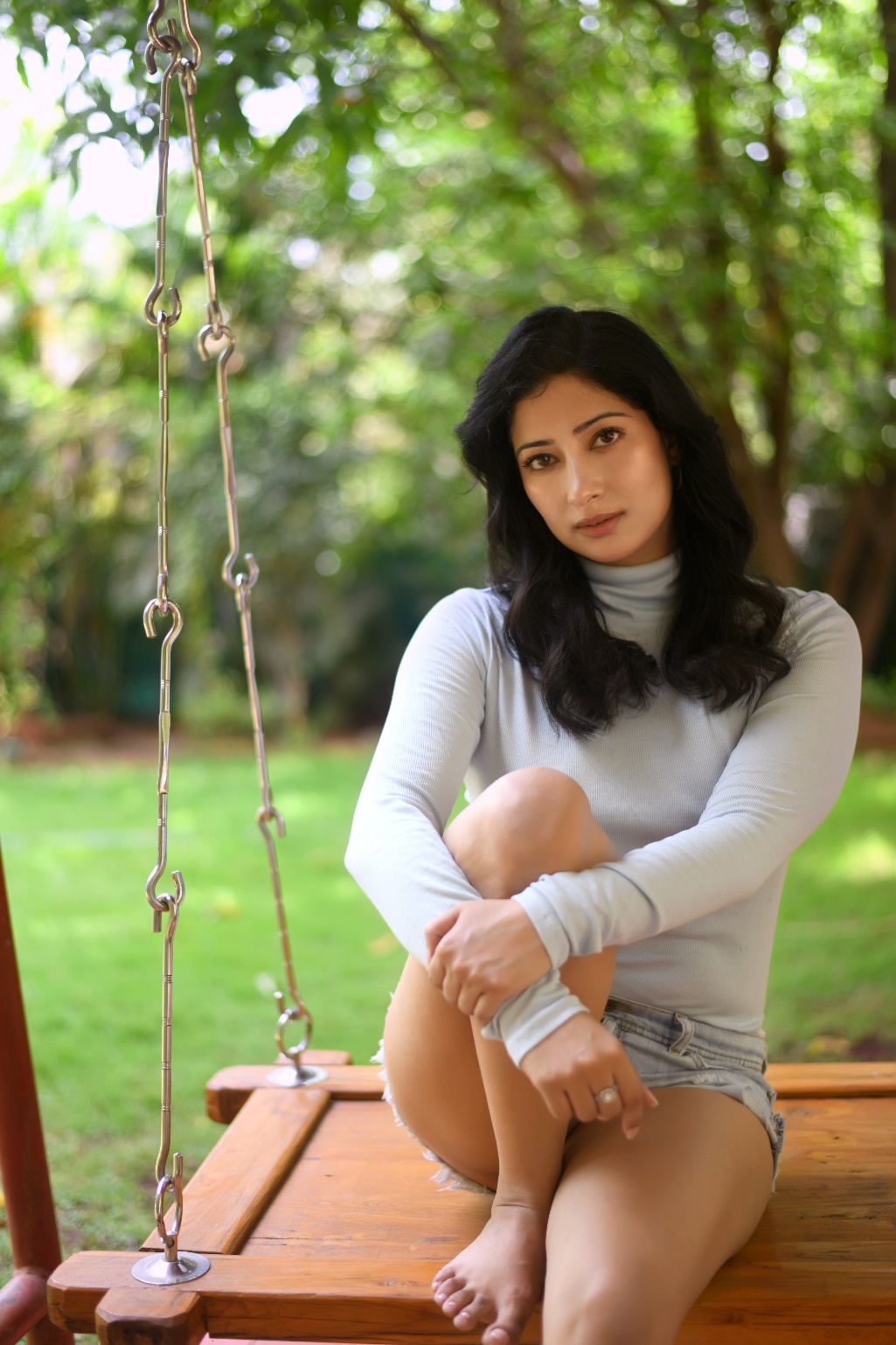 Niharica Raizada appears with Ranveer Singh in Rohit Shettys Made in India Ching Ad