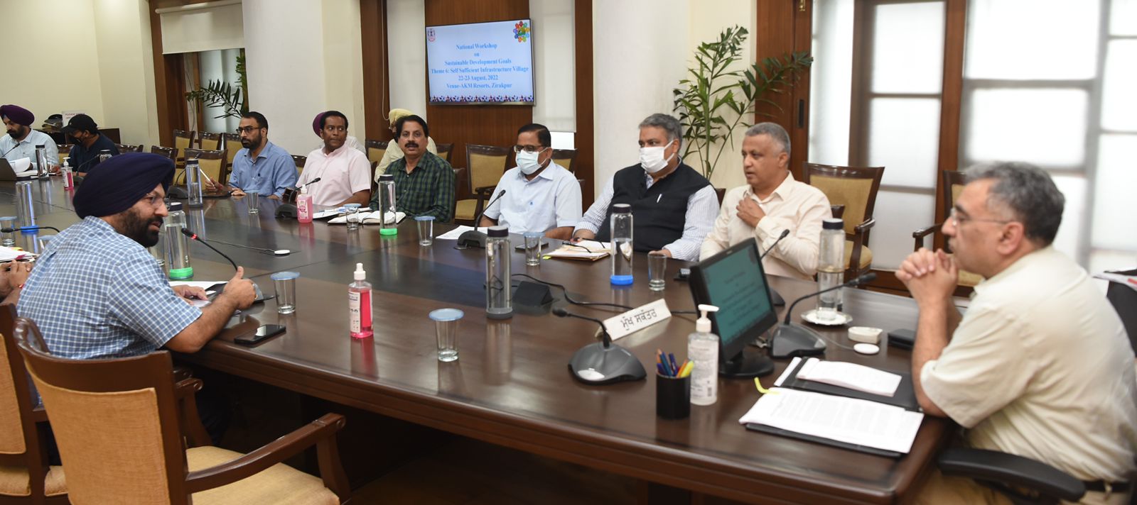 National Level Workshop on localization of Sustainable Development Goals in Villages on August 22-23 in Punjab