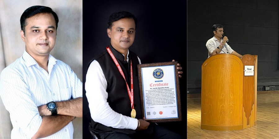 A well-known Indian public figure, digital entrepreneur, and cyber expert, HARDIK DOSHI