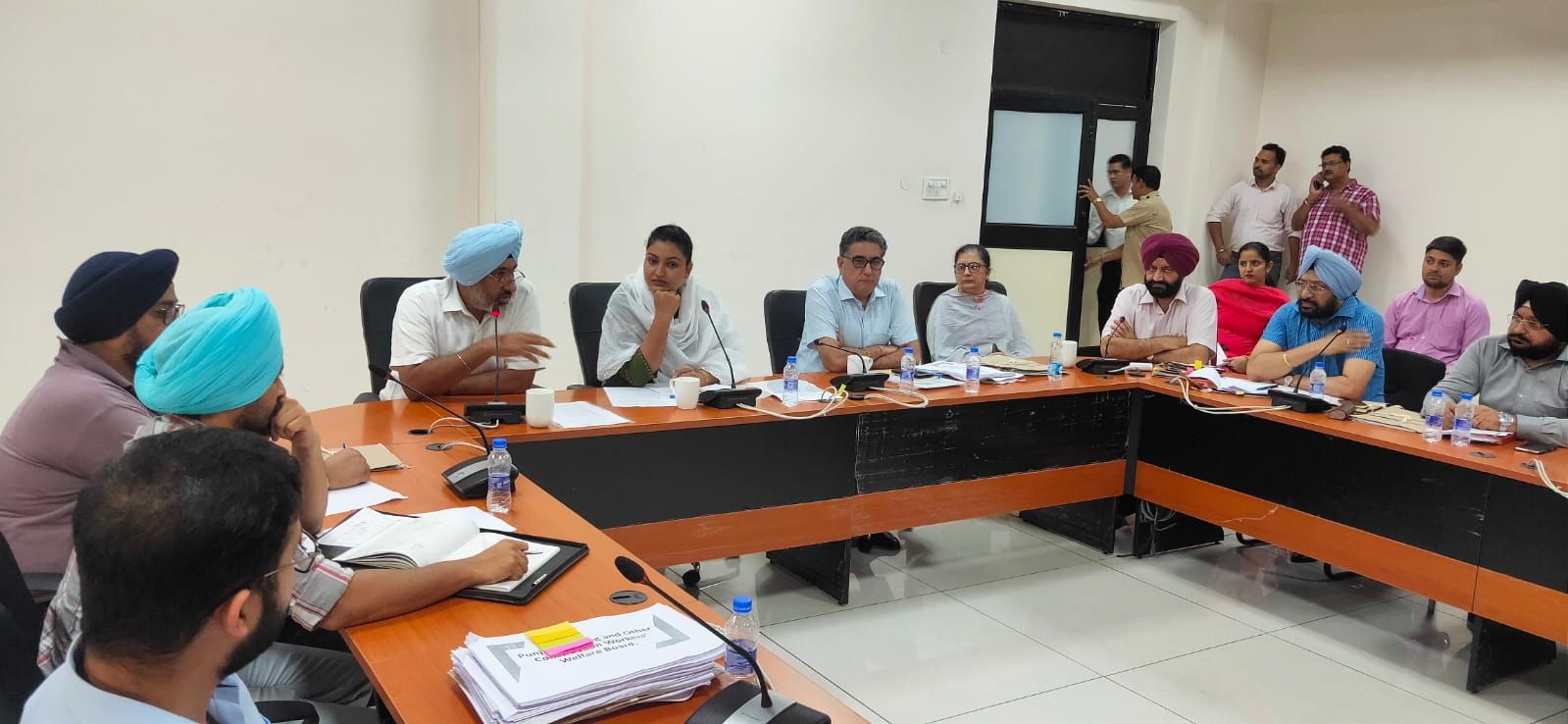 Labour department proves to be a boon for construction workers if everyone works with integrity: Anmol Gagan Maan