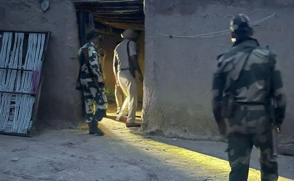 Punjab Police in joint ops with BSF Conducts 10 hour Long Night Domination and Search in Border Districts