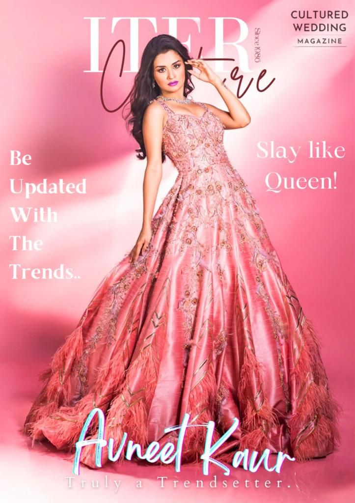 ITER Couture Apparels Worn and Appreciated by Model and Actress Avneet Kaur