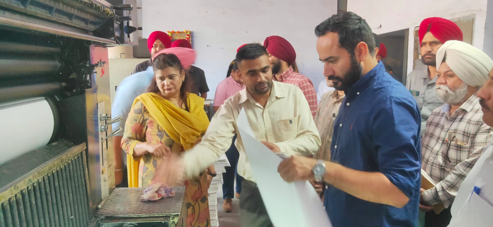 Meet Hayer orders filling of vacant posts through restructuring in printing and stationery department