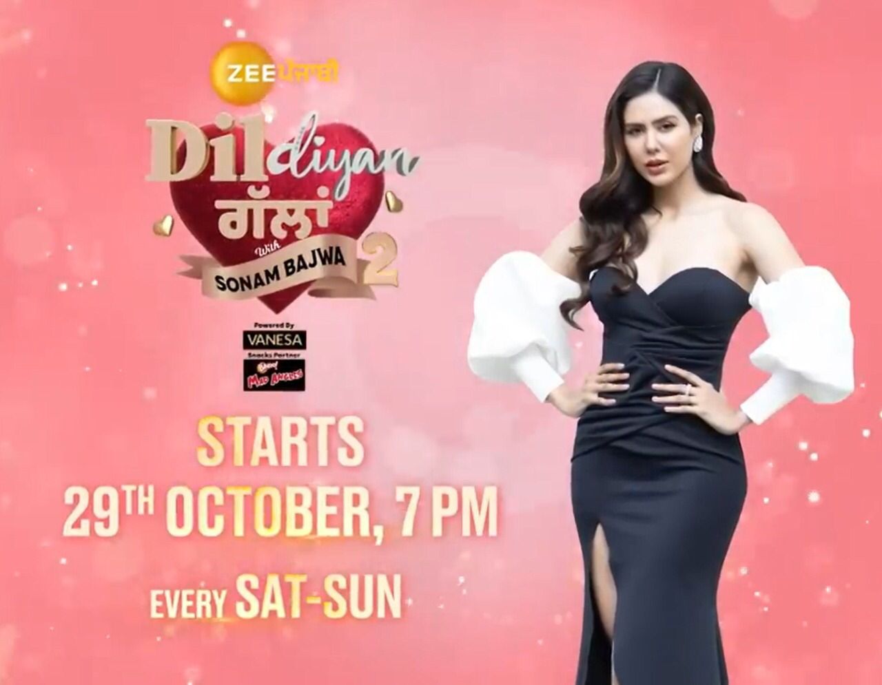 Sonam Bajwa to rock the floor with Dil Diyan Gallan Season 2 from 29th October at 7 PM