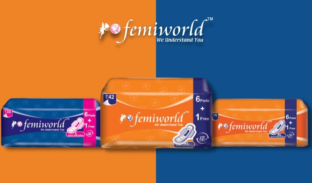 Extra protection &amp; extra comfort with Femiworld Sanitary Pads