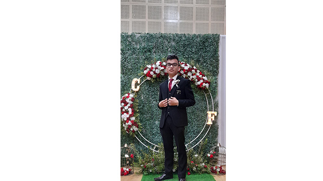 <strong>Gideon Rymbai - a young author and philosophy student from Shillong</strong>