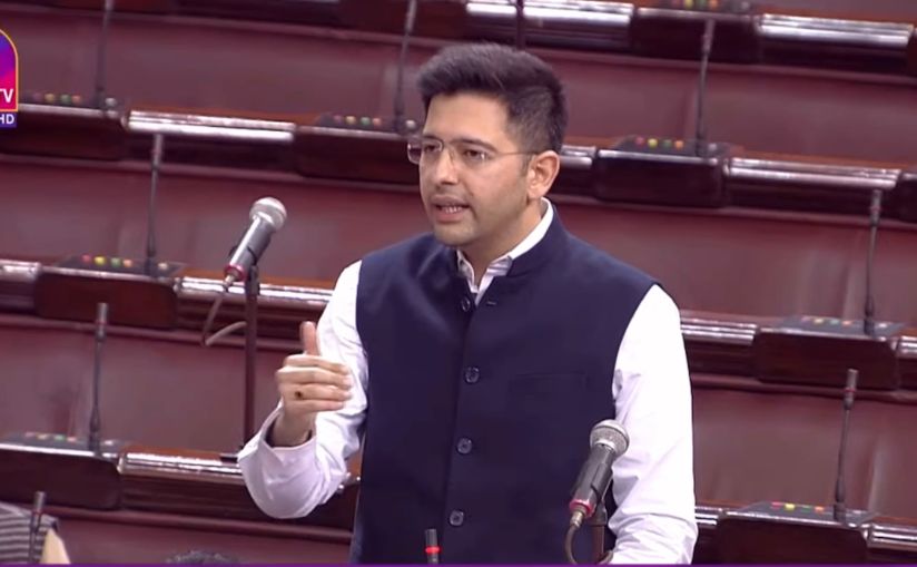 AAP MP Raghav Chadha raises issue of debates inciting sentiments on some news channels in Parliament