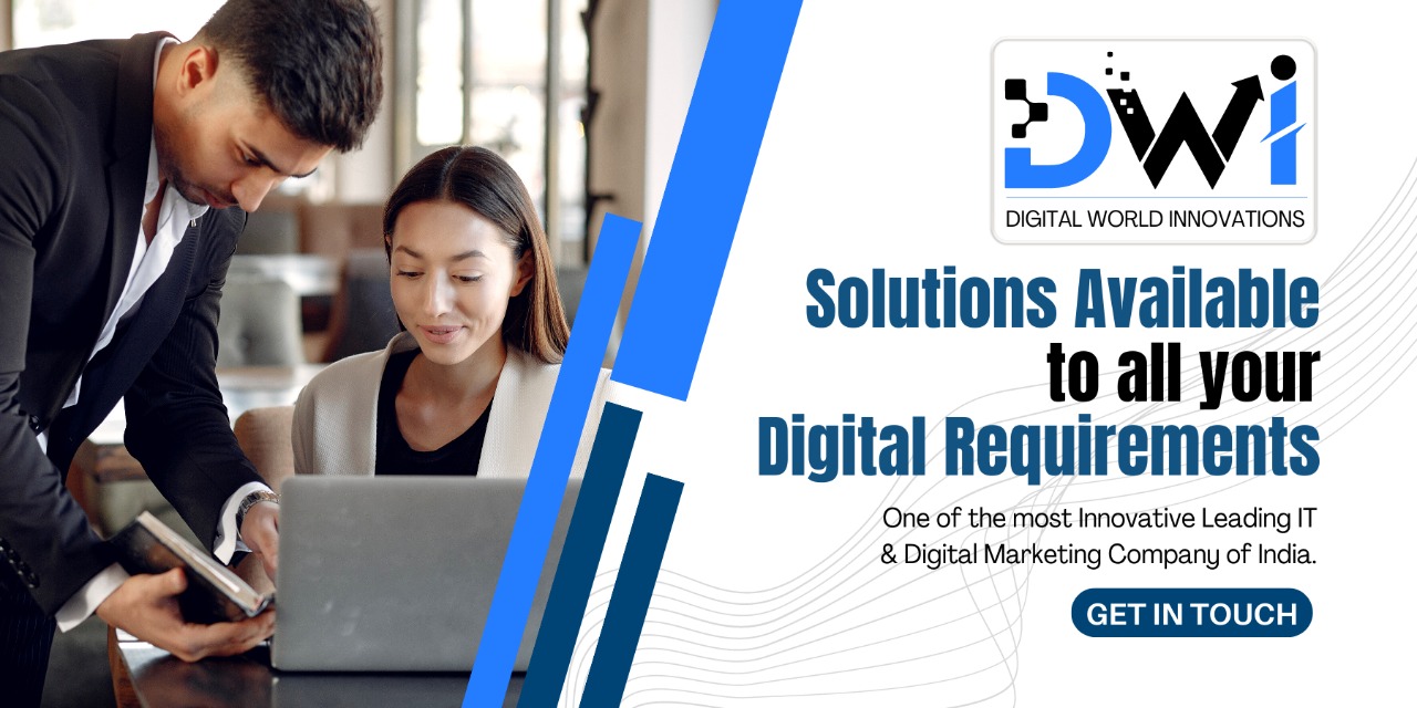 "Digital World Innovations" specializes in helping brands and businesses create a compelling online presence