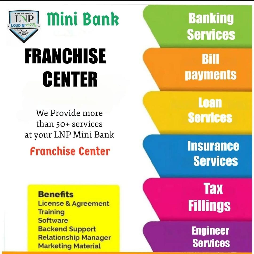 One of the most trusted financial service providers: <a>LNP Mini Bank</a>