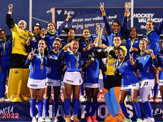 <strong>Sports Minister Meet Hayer hails Indian women's hockey team victory in FIH Nations Cup</strong>