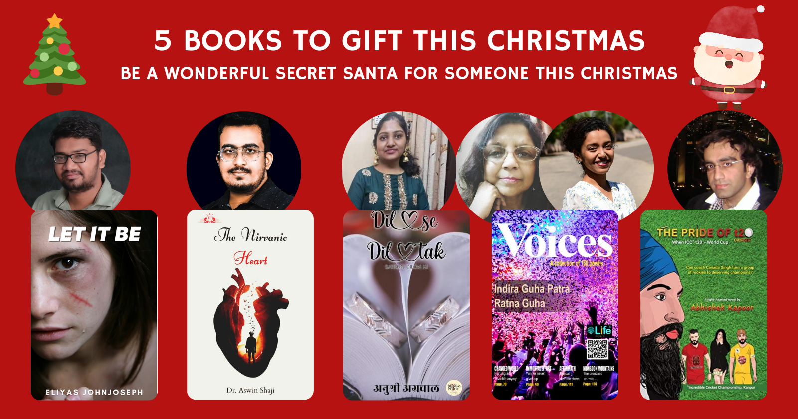 <strong>5 Books to gift this Christmas: Be a wonderful Secret Santa For Someone!</strong>