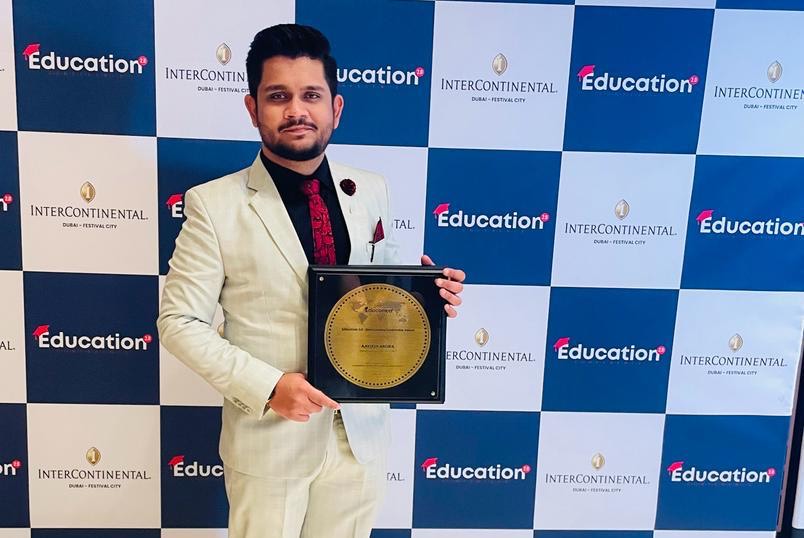 Aayush Arora is an Internationally awarded educational consultant recognized for Outstanding Leadership in the Education Industry