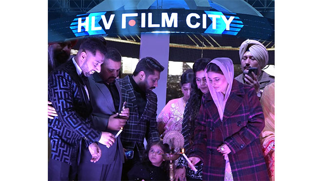 <strong>North India's biggest Filmcity HLV Studios opens in Kharar, Punjab on 9th January 2023</strong>