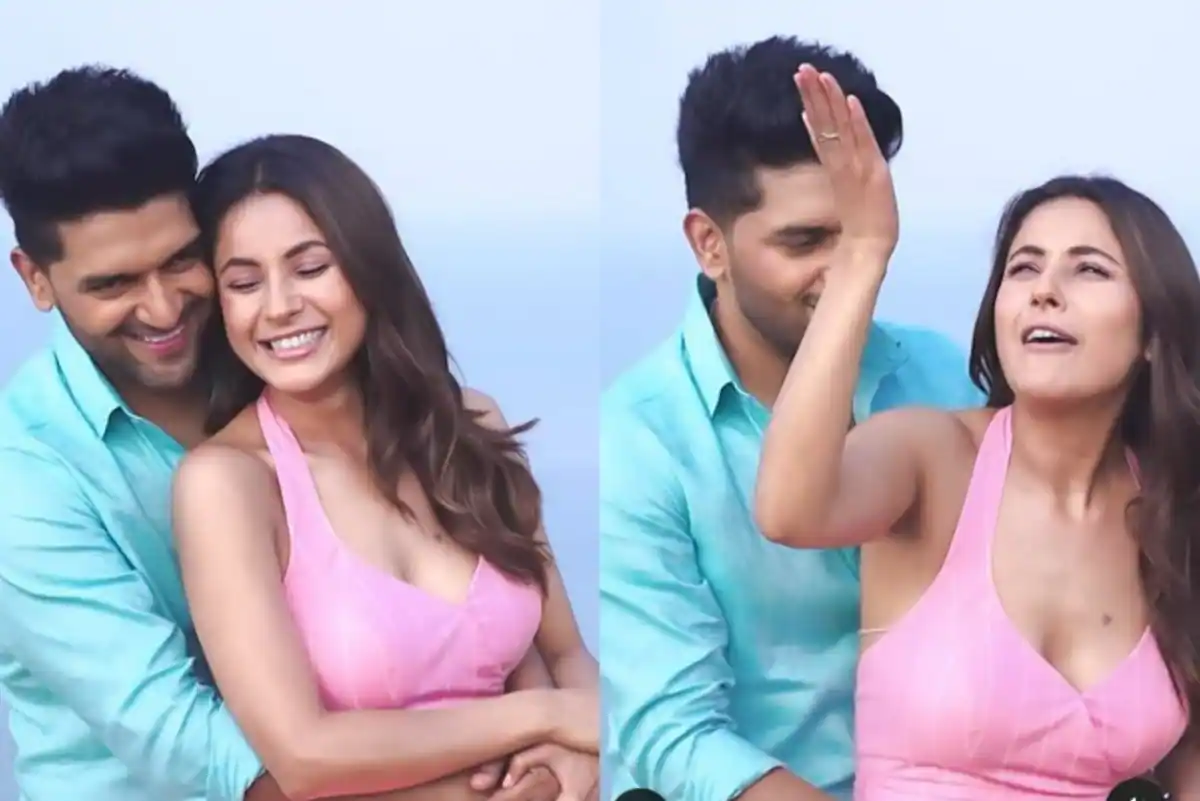 Shehnaaz Gill and Guru Randhawa's Behind The Scenes Video From Song Sets Getting Viral ! | HindustanMetro.com