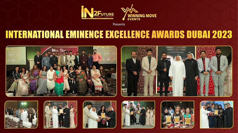 <strong>In2future &amp; Winning Move Events Presents International Eminence Excellence Awards, Dubai 2023</strong>