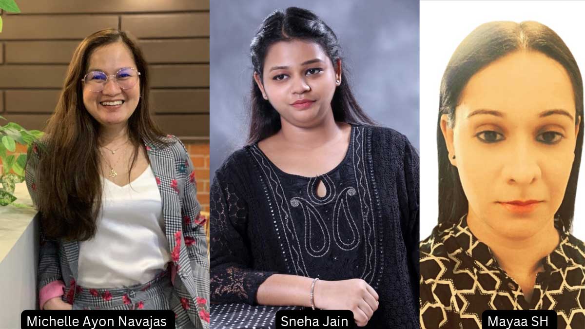 Celebrating International Women's Day with three outstanding women from various parts of the globe