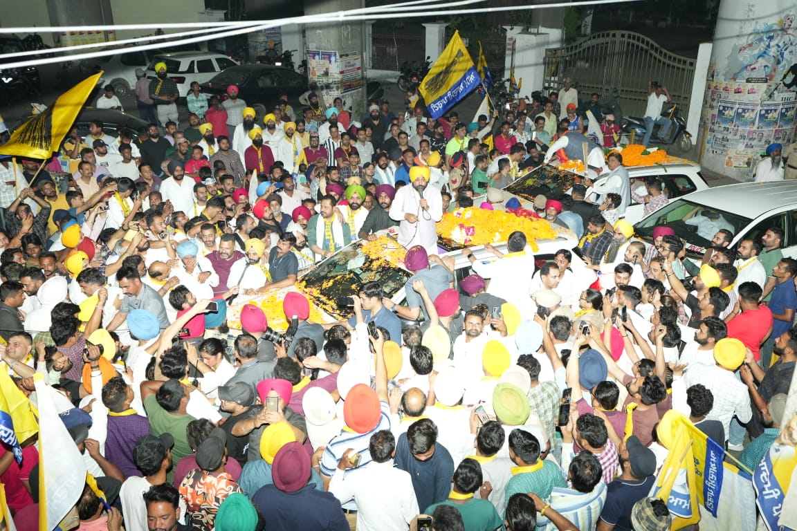 Congress-Akali leaders sold the education of your children, sold medicines of the elderly and built palaces for themselves with that money - Chief Minister Bhagwant Mann