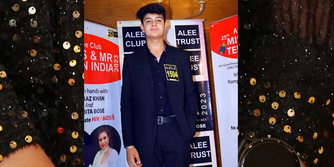AARAB SHARMA – Is now a Finalist of Alee Club 25th Miss &amp; Mr Teen India 2023