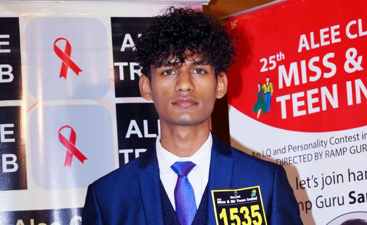ATISVAN PRATAP MAKES HIS MARK IN INDIA'S PREMIER TEEN PAGEANT - ALEE CLUB 25TH MISS &amp; MR TEEN INDIA 2023