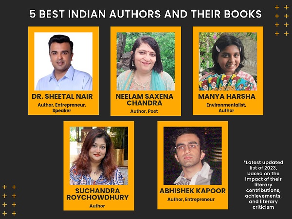 5 Best Indian Authors And Their Books In English - 2023 updated list