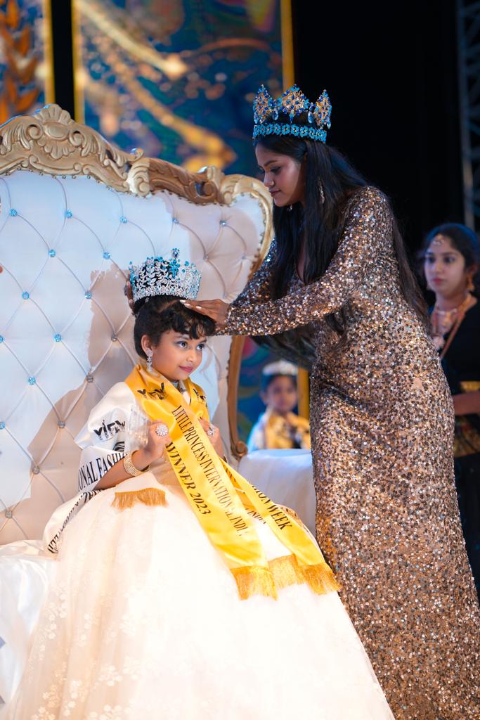 YIFW Little princess international India 2023 - Sai Chedhaswi: A Little Star with Big Dreams - From Kerala to the World of Modelling