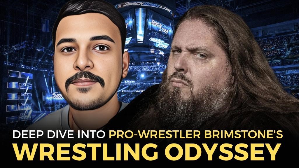 Ring of Inspiration: American Pro Wrestler 'Brimstone' Dives Deep into Wrestling Glory on 'Creative Audios.in Podcast'