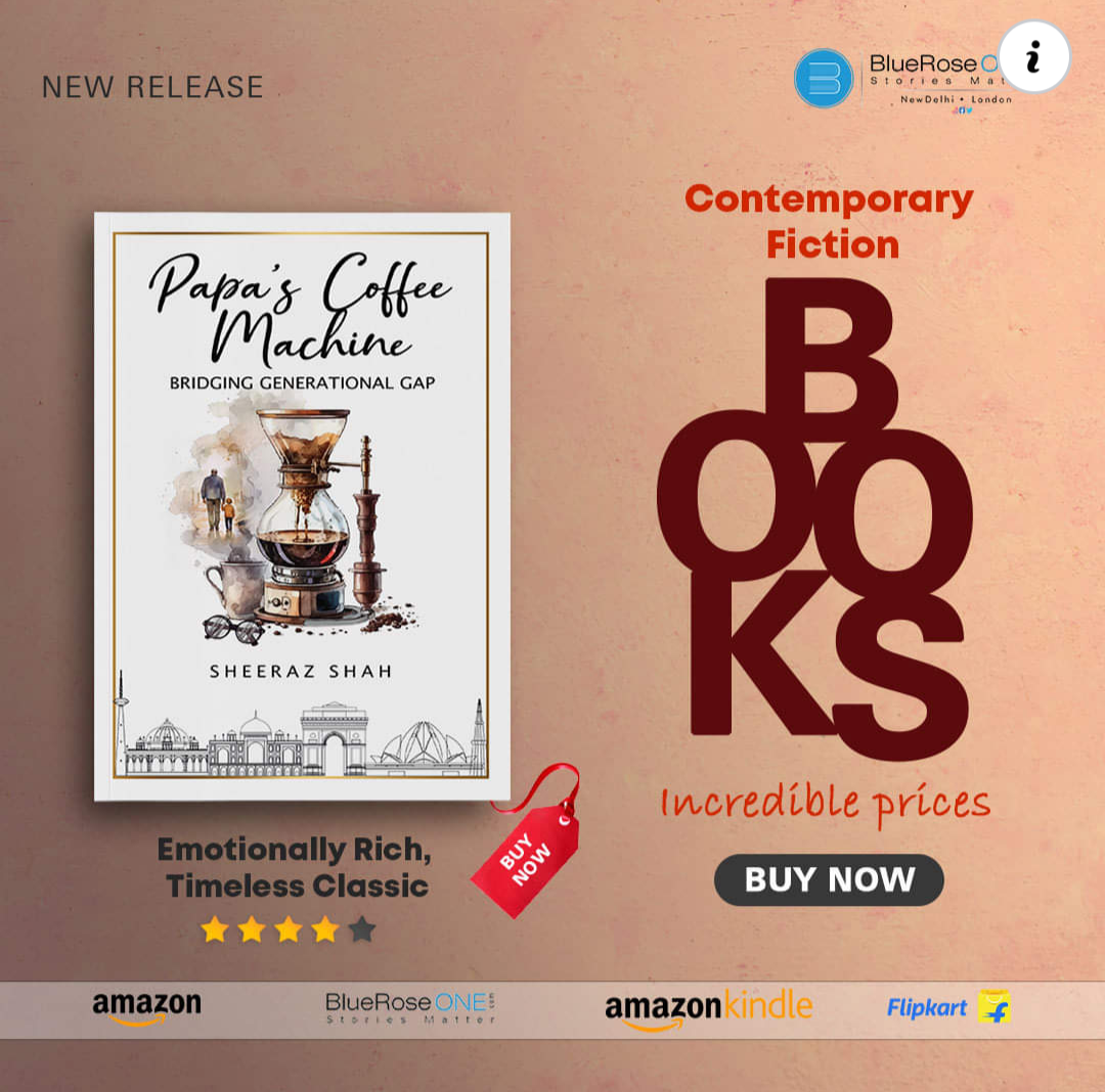 Papa's Coffee Machine by Sheeraz Shah awarded Book Of The Year 2023