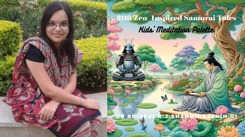 Book review of 208 Zen-Inspired Samurai Tales: Kids Meditation Palette by Dr. Sridevi K.J. Sharmirajan