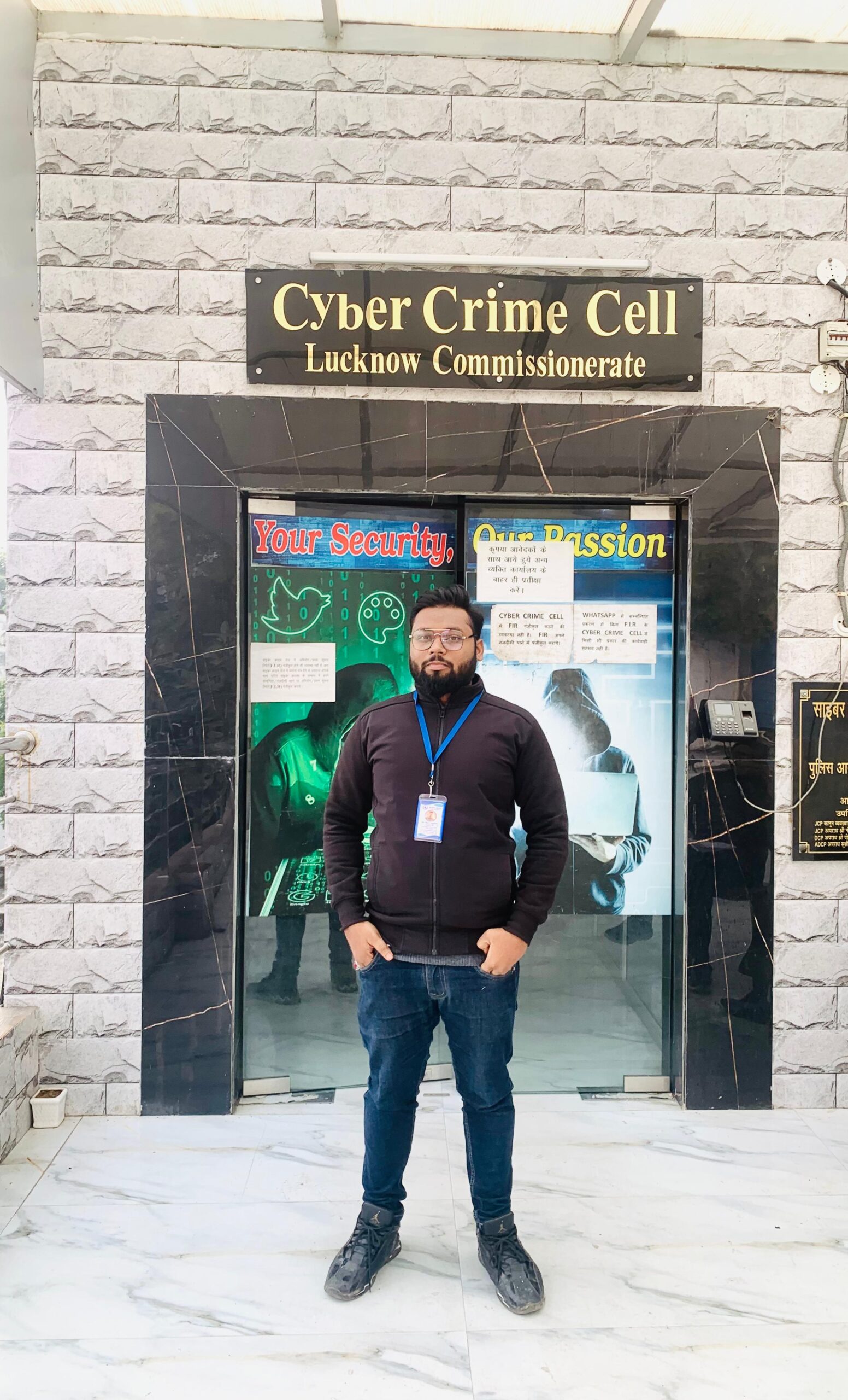 Abdul Masood takes the first step to reduce Cyber Crime with Warlock Security in Lucknow