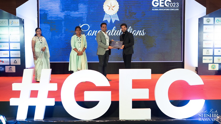 Dr. Raja Thangappan acknowledged as one of the 50 MOST INNOVATIVE INDIVIDUALS’23 in the field of education