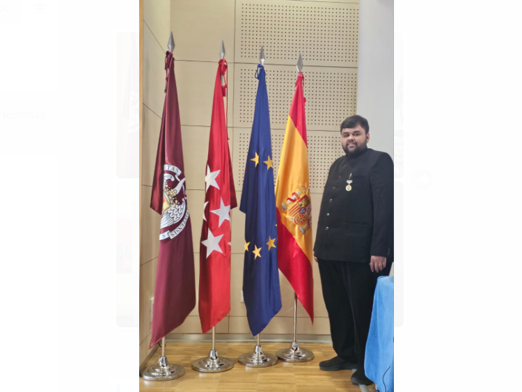 Indian Lawyer and Research Scholar Discusses Religious Death Practices at International Conference in Madrid