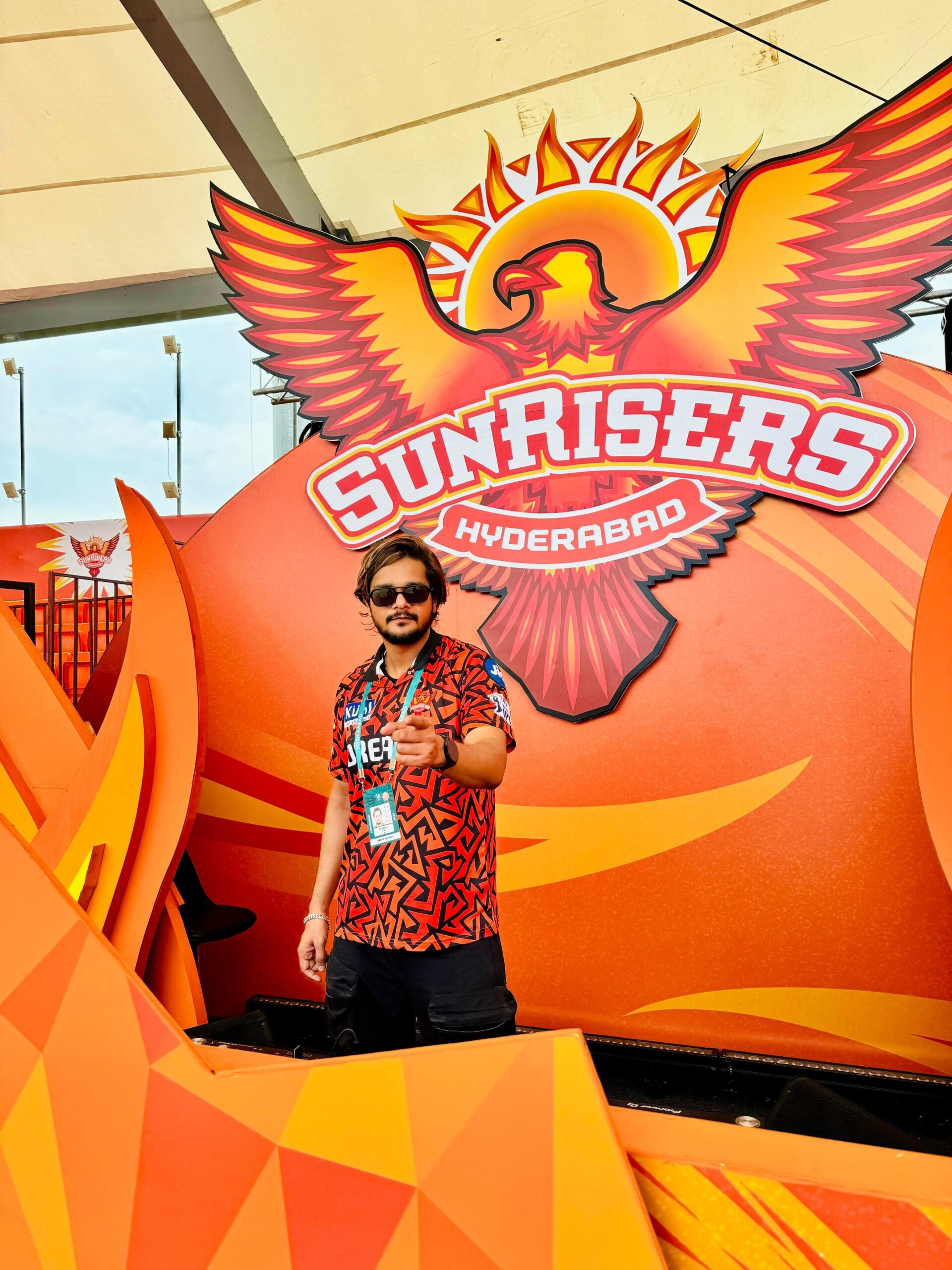 DJ Ravish Takes Center Stage as the DJ for Sunrisers Hyderabad in IPL 2024