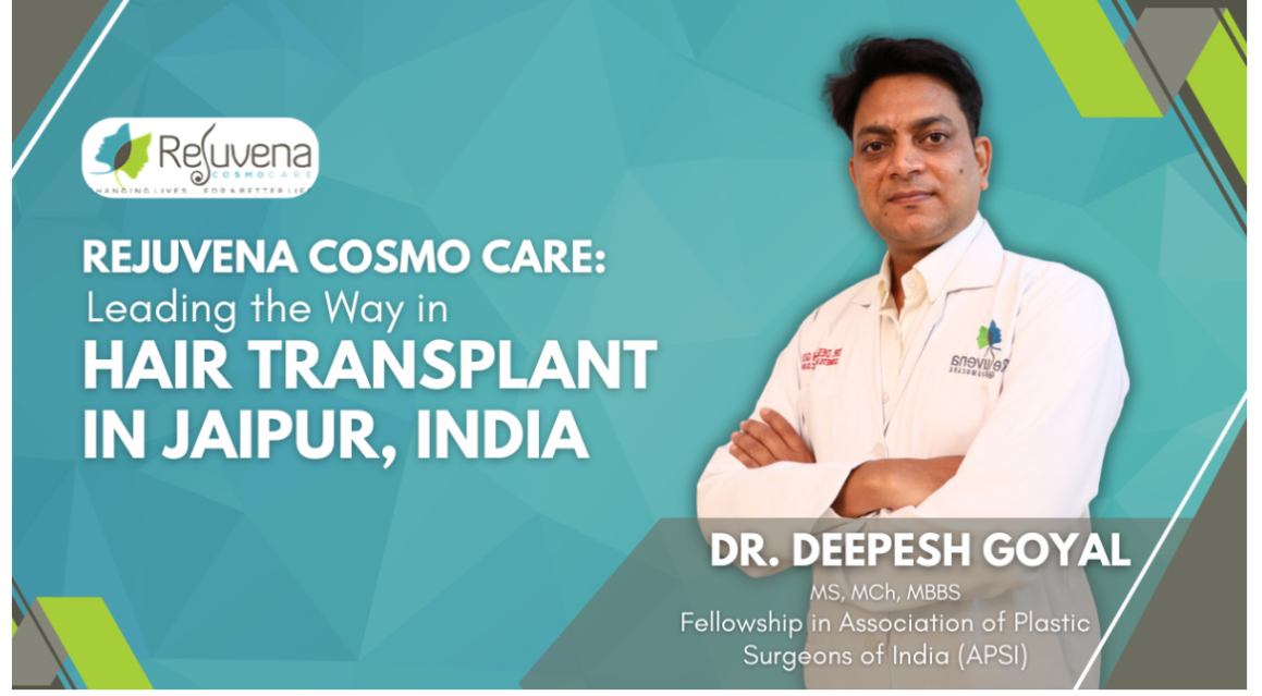 Rejuvena Cosmo Care: Leading the Way in Hair Transplant in Jaipur, India