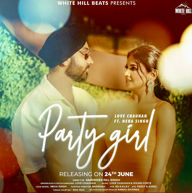 Party Girl” Takes Dubai by Storm: A Fusion of Music, Glamour, and Exotic Locations love Chauhan &amp; Actress Neha singh