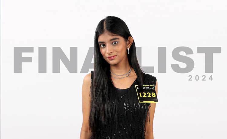 Aarya Mittal from Nandurbar Maharashtra Advances to Finalist in Alee Club 26th Miss &amp; Mr. Teen India 2024