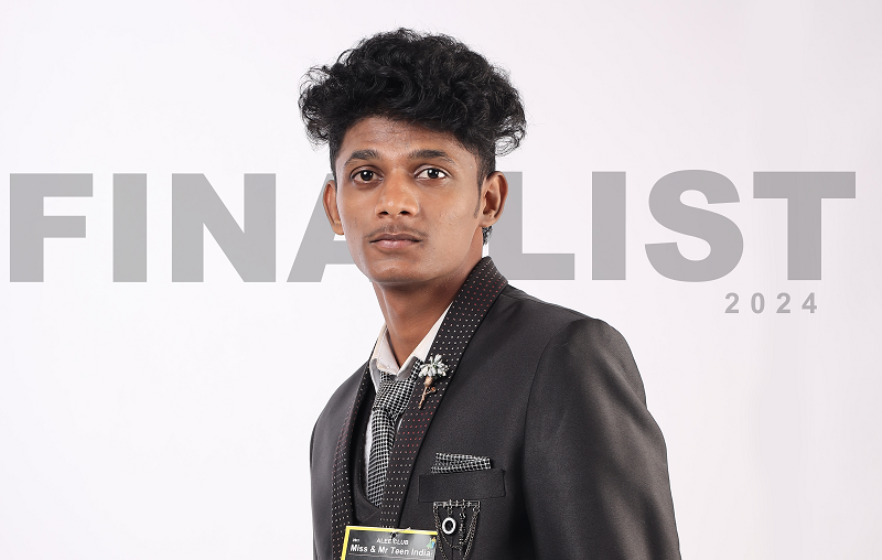 Sanapathi Adithya Naidu, from Andhra Pradesh 16, Achieves Finalist Status in Alee Club 26th Miss &amp; Mr. Teen India 2024