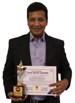 Dr. Amit Kumar C Jain, Renowned Diabetic Foot Surgeon, Receives India Proud Awards