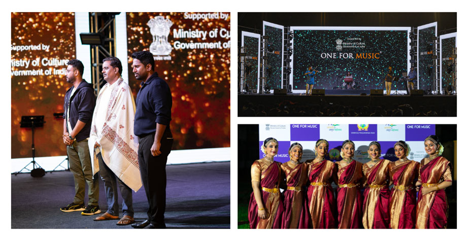 One For Music showcased Indian Music under the aegis of Ministry of culture